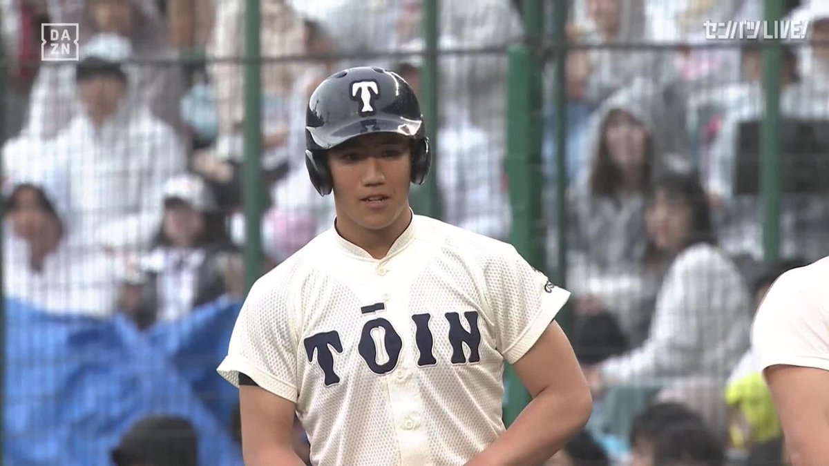気迫で打ち抜いた 鳴り響く父の応援歌 大阪桐蔭・中村勇斗が先制タイムリー ⚾️智弁学園×大阪桐蔭（第98回選抜高校野球） 🆓DAZNで全試合無料配信中 #センバツ #だったらDAZN