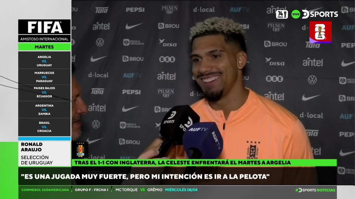 "¿Qué le diría a mis compañeros para frenar a Lamine Yamal? QUE SI SABEN ORAR, QUE OREN". JAJA, Ronald Araújo... 🇺🇾😅