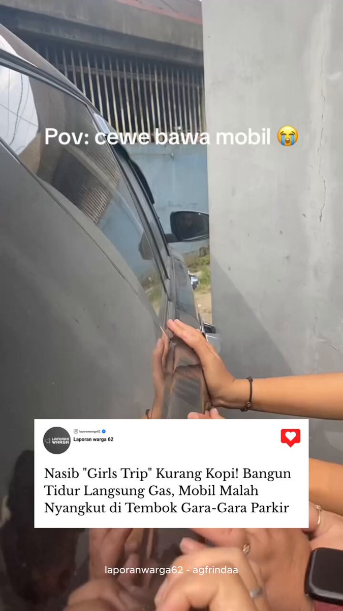 Definisi Surat Izin Mengemudi itu penting.. udah tahu mepet ditikungan, mobil malah didorong dari samping😤 Calon ras terkuat ini sangat meresahkan😭