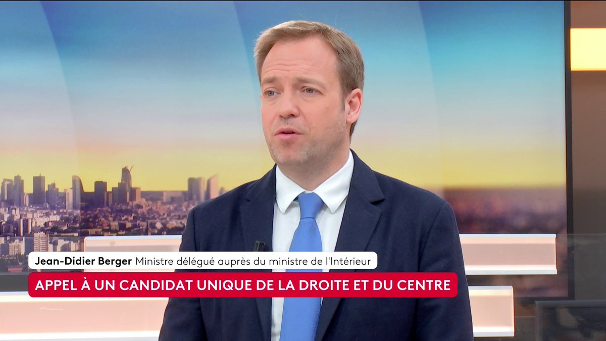 🔴 🗣 "La France Insoumise est souvent dans une attitude de provocation, dans une attitude de non-respect vis-vis des institutions", déclare Jean-Didier Berger, ministre délégué auprès du ministre de l'Intérieur. #canal16