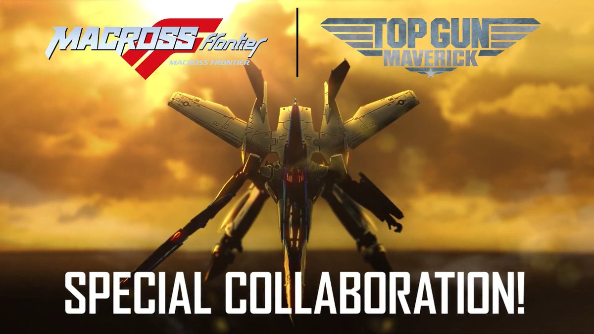 【特報】 『#トップガン マーヴェリック』 ×『#マクロスF(フロンティア)』 空駆ける2作品が奇跡のコラボレーション!! 「DX超合金 VF-25 メサイアバルキリー トップガン マーヴェリックVer.」商品化決定！ 📌 一般店頭で4月3日予約開始、9月発売予定！ #macross #t_chogokin