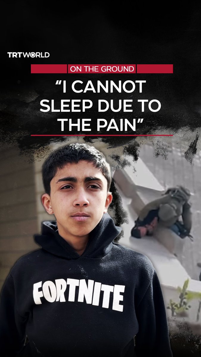 🇵🇸 🇮🇱 Israeli soldiers assaulted a boy in the West Bank. He was sitting with friends. "No, I wasn't throwing stones. I was just sitting here." Sitting was enough. That was the crime.
