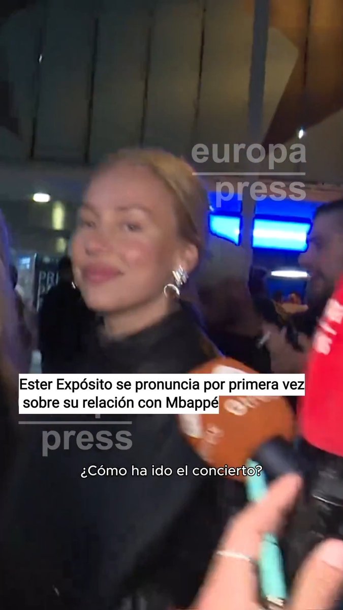 Ester Expósito se pronuncia por primera vez sobre su relación con Mbappé