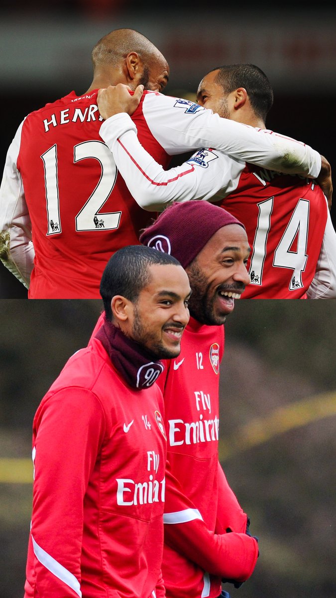 🗣️ Theo Walcott on #14: “Out of all the players at the club when Thierry Henry left, he probably would have wanted it to come to me. When I scored my first goal for Arsenal, I got my shirt signed by Henry, and he said ‘only 226 goals to go’. ✅
