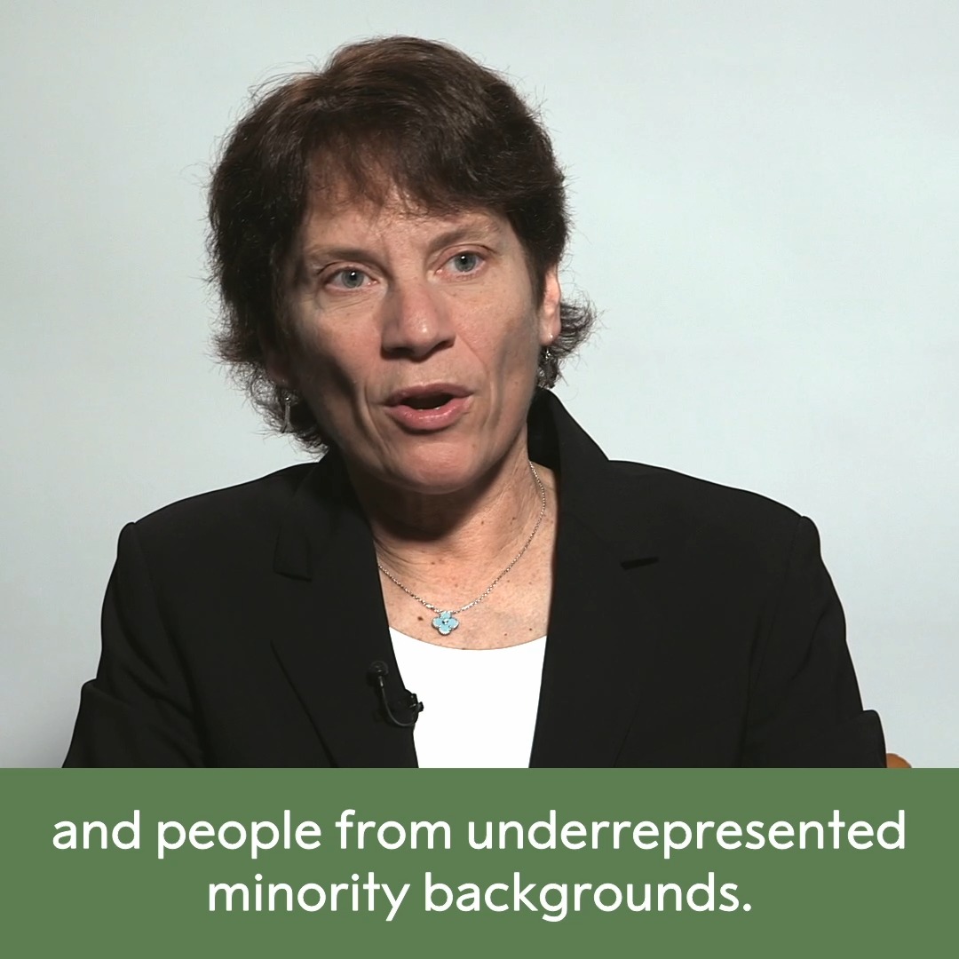 "You can find the role models you are looking for." 2022 chemistry laureate Carolyn Bertozzi shares an important message to all who don't see themselves represented in mainstream science. Who is your role model? #WomenInScience