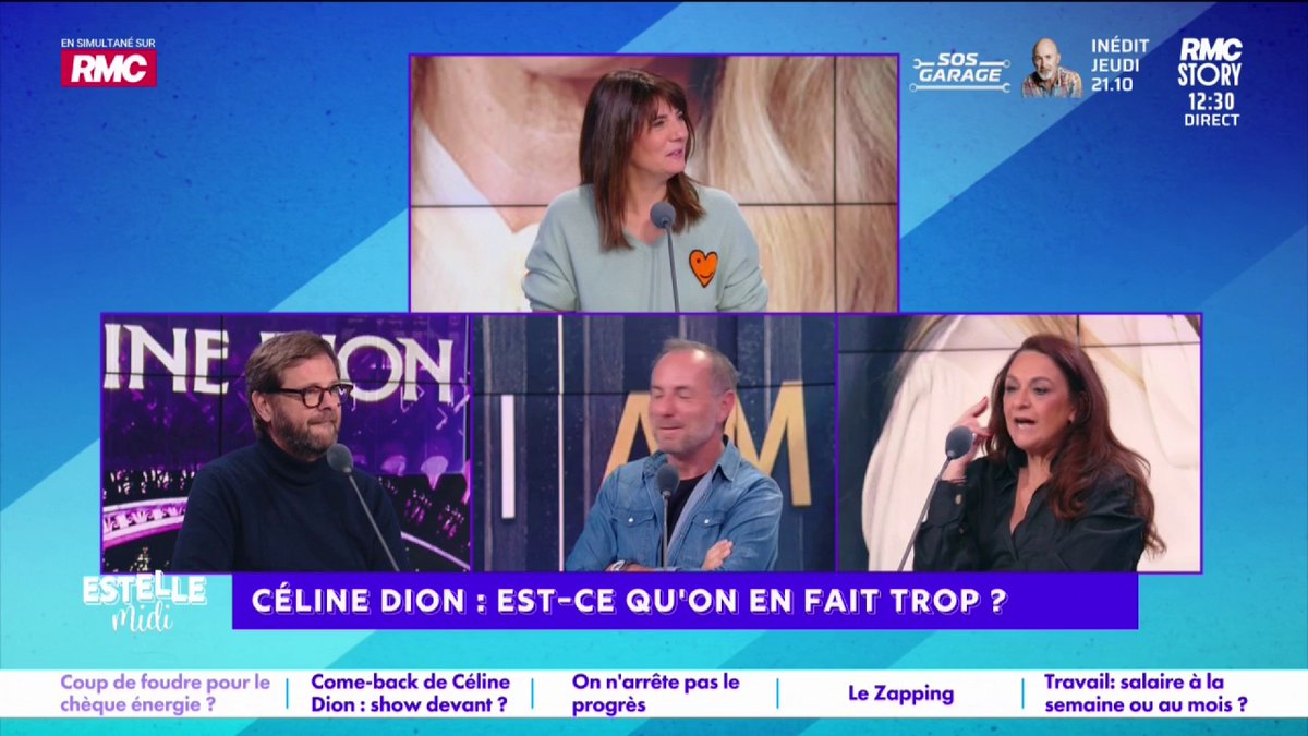 🎤 Céline Dion : est-ce qu’on en fait trop ? 🎙️ Yael Mellul 🇫🇷 : "Je suis saoulée ! Je suis saturée, c'est trop ! J'adore Céline Dion mais là c'est trop ! Hier, on ne pouvait pas aller sur une chaîne d'infos sans tomber sur Céline Dion... Ça va 2 minutes !" #EstelleMidi