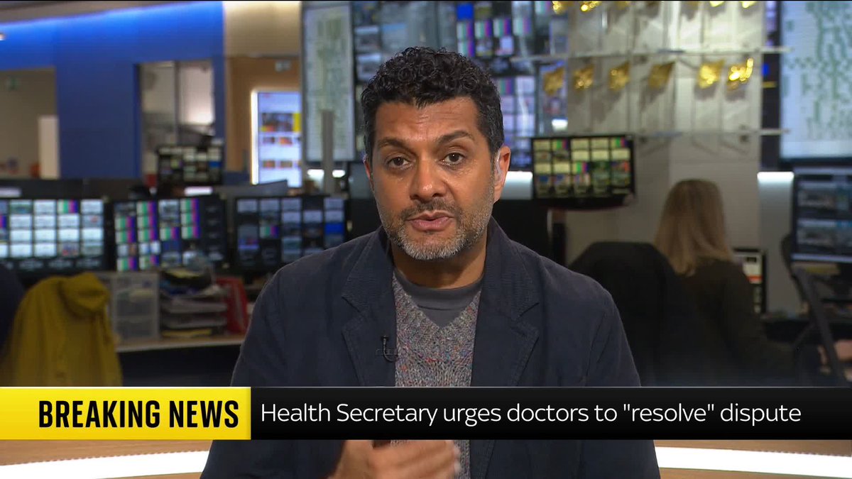 'Within the next 48 hours, if the strikes are not called off, Keir Starmer will have to go ahead with his ultimatum.' Ashish Joshi has the latest, as the health secretary urges resident doctors to "resolve" the dispute over jobs and pay