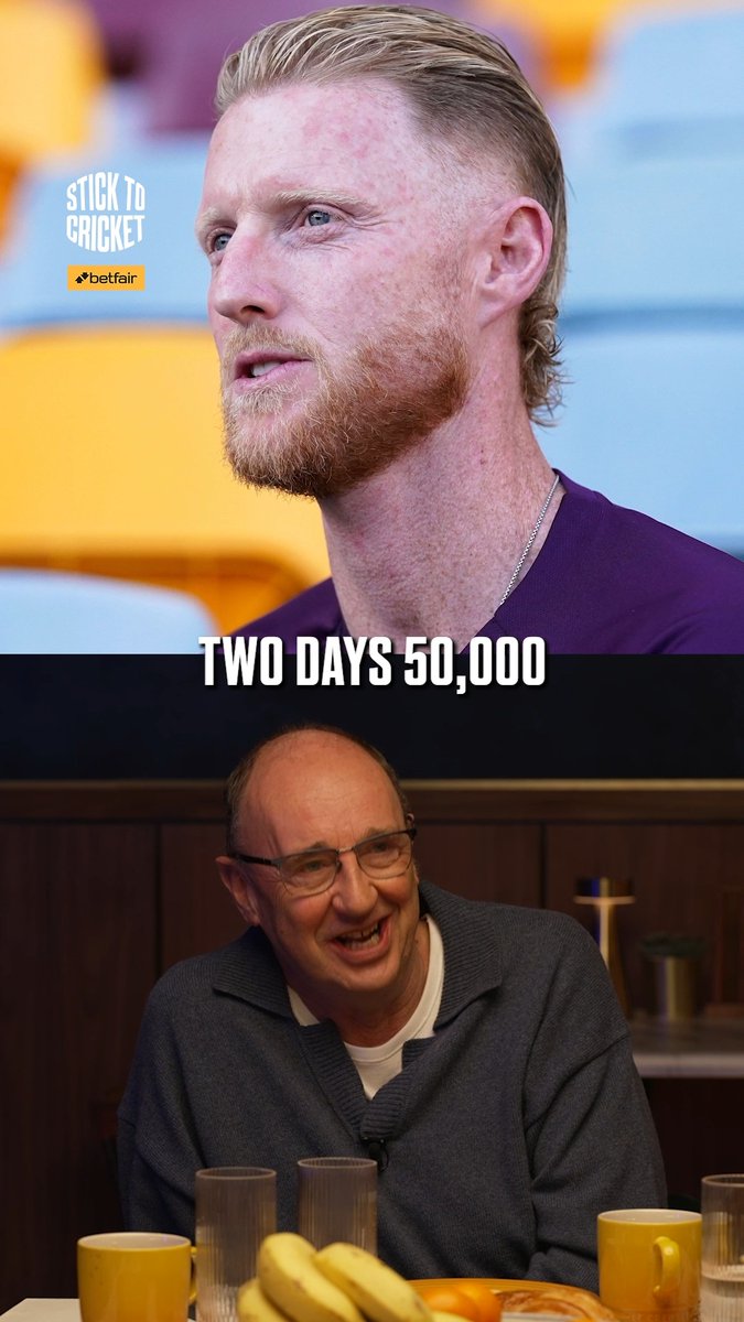 “That’s a tough one!” 🏏 Jonathan Agnew reflects on his interview with Ben Stokes in Perth.
