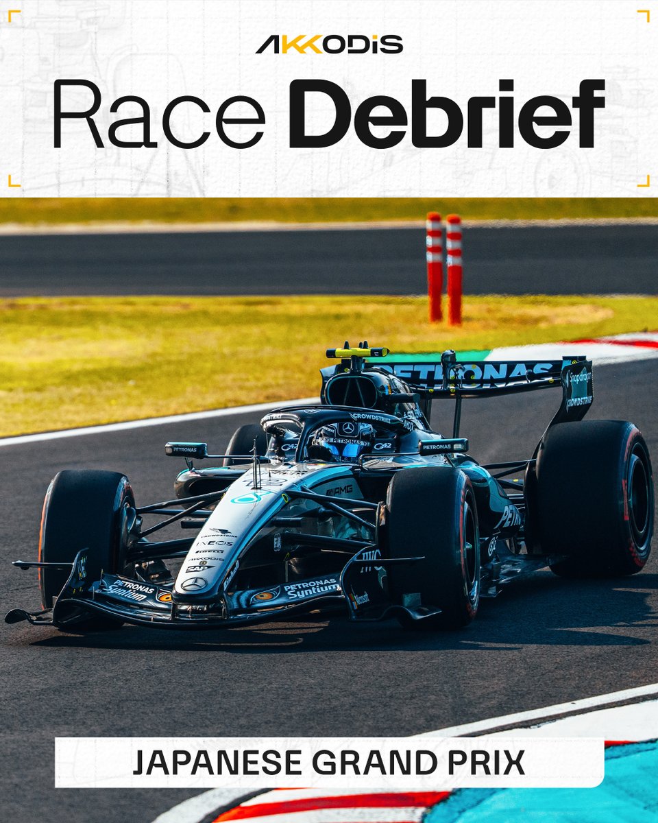 Debriefing the Japanese Grand Prix, with Akkodis and Deputy Technical Director, Simone Resta 🔎