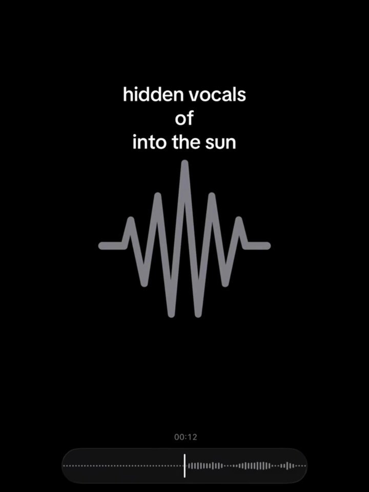 jimin's hidden vocals in "into the sun"