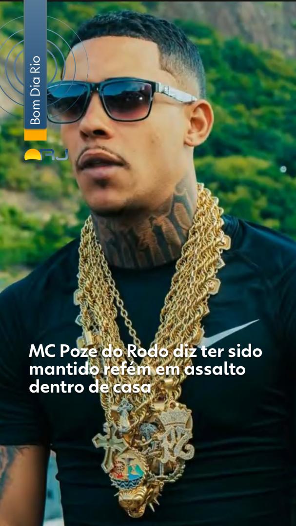 MC Poze do Rodo diz ter sido mantido refém em assalto dentro de casa e relata prejuízo de R$ 2 milhões #g1