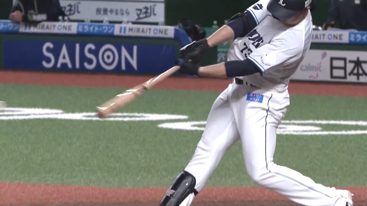 埼玉西武 林安可 選手が勝ち越しとなる2点タイムリー2点タイムリー2ベースヒット👏 👇無料ライブ配信はこちら