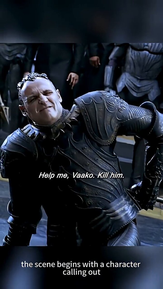 Chronicles of Riddick is an immortal classic. It'll never be duplicated. Her scream is haunting. The realization you'll be serving a master you once tried to k!ll 😭😄 This was what billy butcher was up to before he started hunting supes!