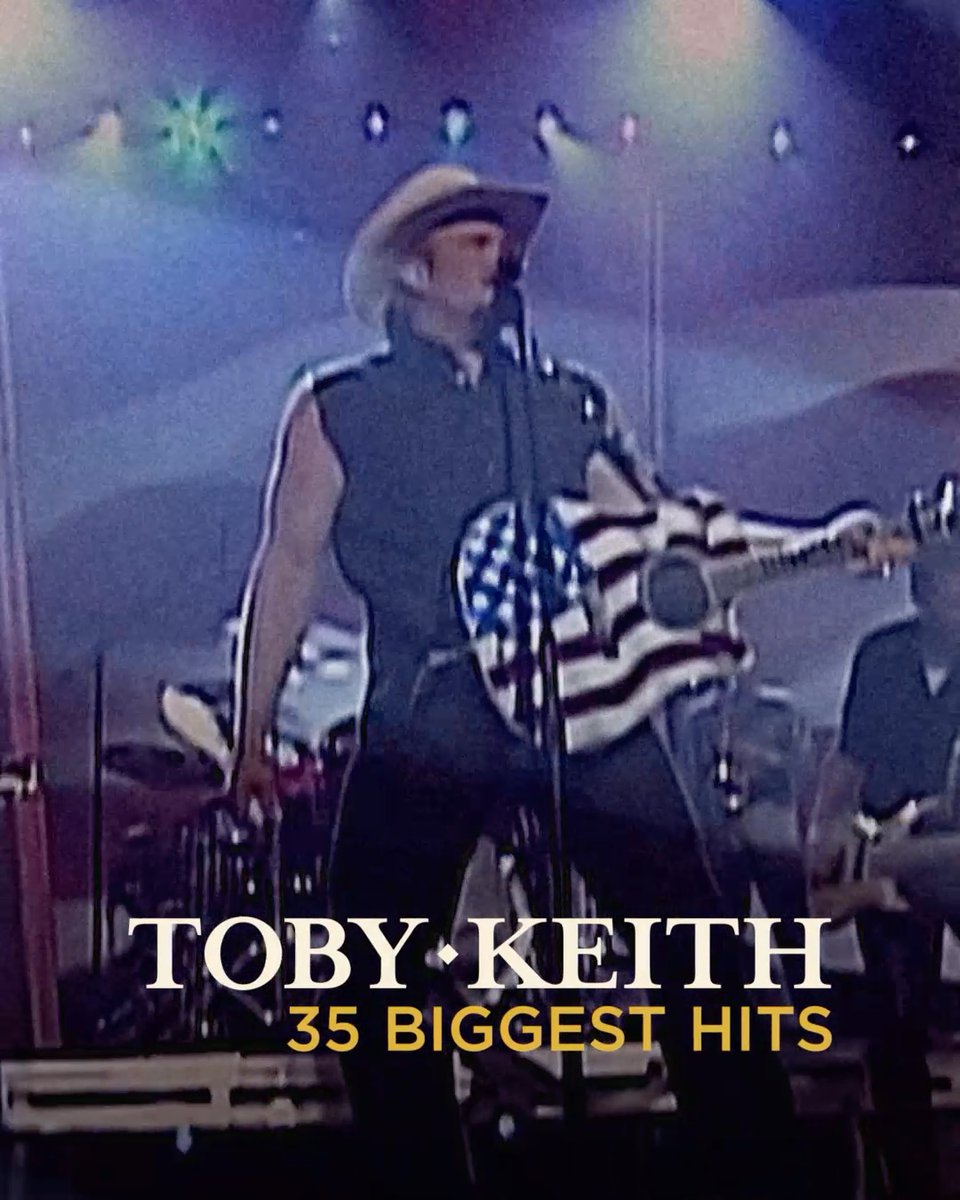 For the first time ever, 35 Biggest Hits is coming to vinyl! This 3LP collection will be available 5/22, featuring your favorite Toby hits like “Courtesy of the Red, White and Blue”, “As Good As I Once Was”, “How Do You Like Me Now?!” and more. Pre-order your copy now: