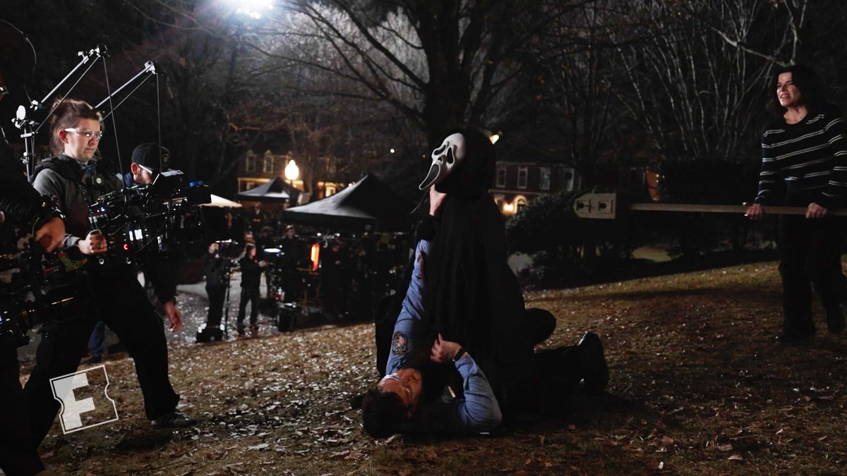 Get an exclusive look behind the scenes at how the fight scenes came together in #Scream7, and watch today on Fandango at Home!