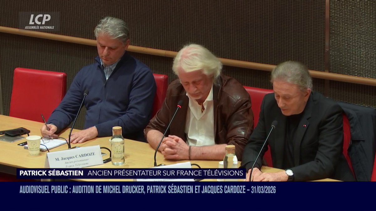 France Télévisions : "On m'a viré dans des conditions très particulières. [...] On m'a même pas parlé", témoigne Patrick Sébastien. "On a convoqué ma femme en lui disant 'vous lui direz que'", assure-t-il. Il juge que la justification de l'audience est un "faux prétexte absolu".