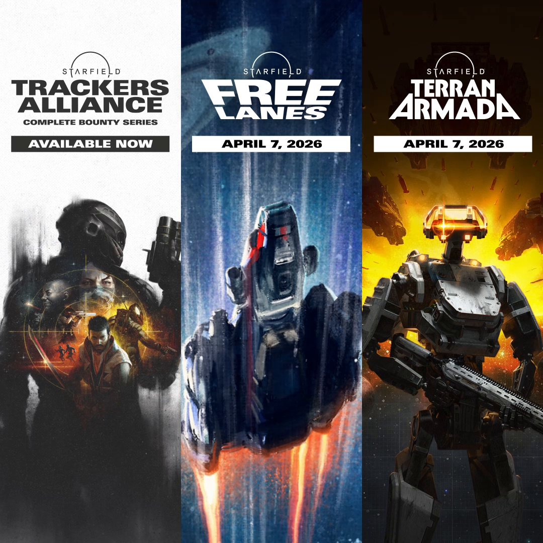 T-minus one week 🪐 The Free lanes update releases with upgraded space travel, Outpost improvements, X-Tech, and much more ⚔️ Battle a new threat in the new story DLC, Terran Armada Explore the update here: