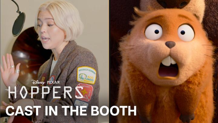 Lose control with the cast of #Hoppers See it only in theaters now!