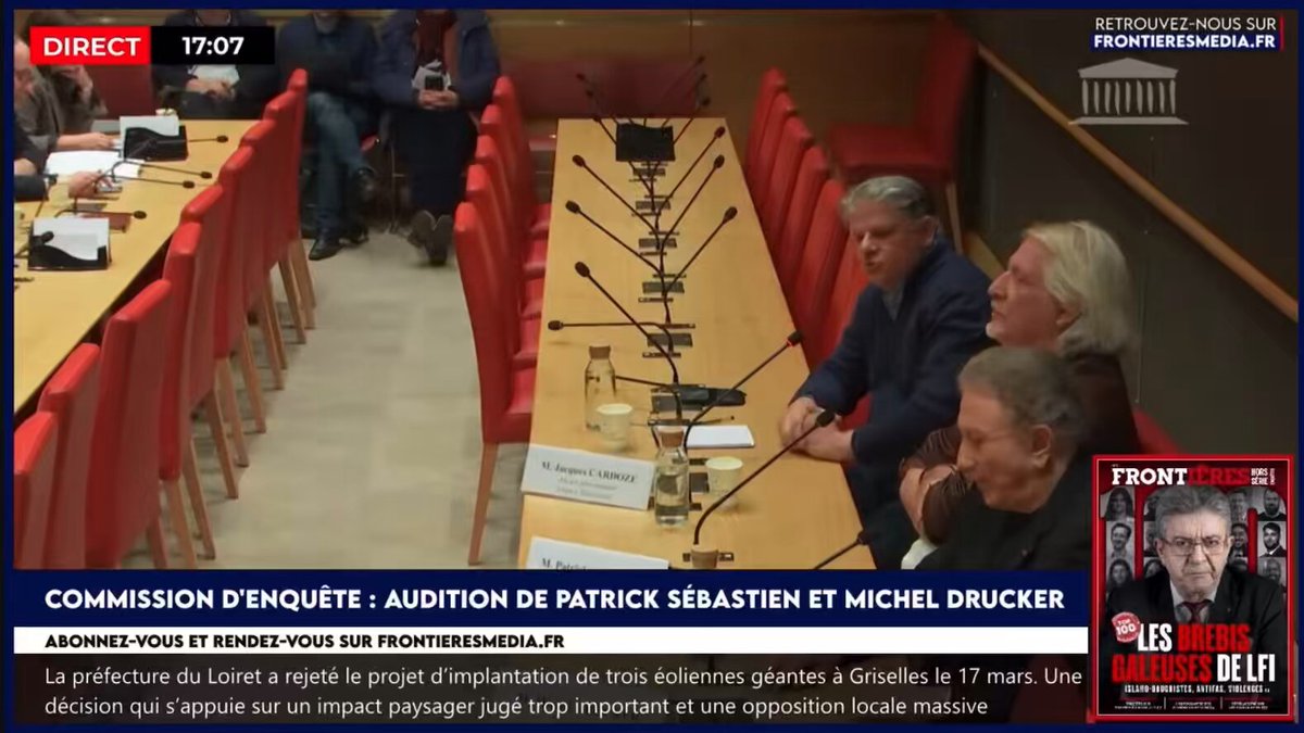 🔴🇫🇷 𝗔𝗟𝗘𝗥𝗧𝗘 𝗜𝗡𝗙𝗢 — Jacques Cardoze révèle que LFI transmettait des informations à Complément d’enquête, et qu’il était donc « hors de question » de réaliser une enquête sur Jean-Luc Mélenchon avant la présidentielle.