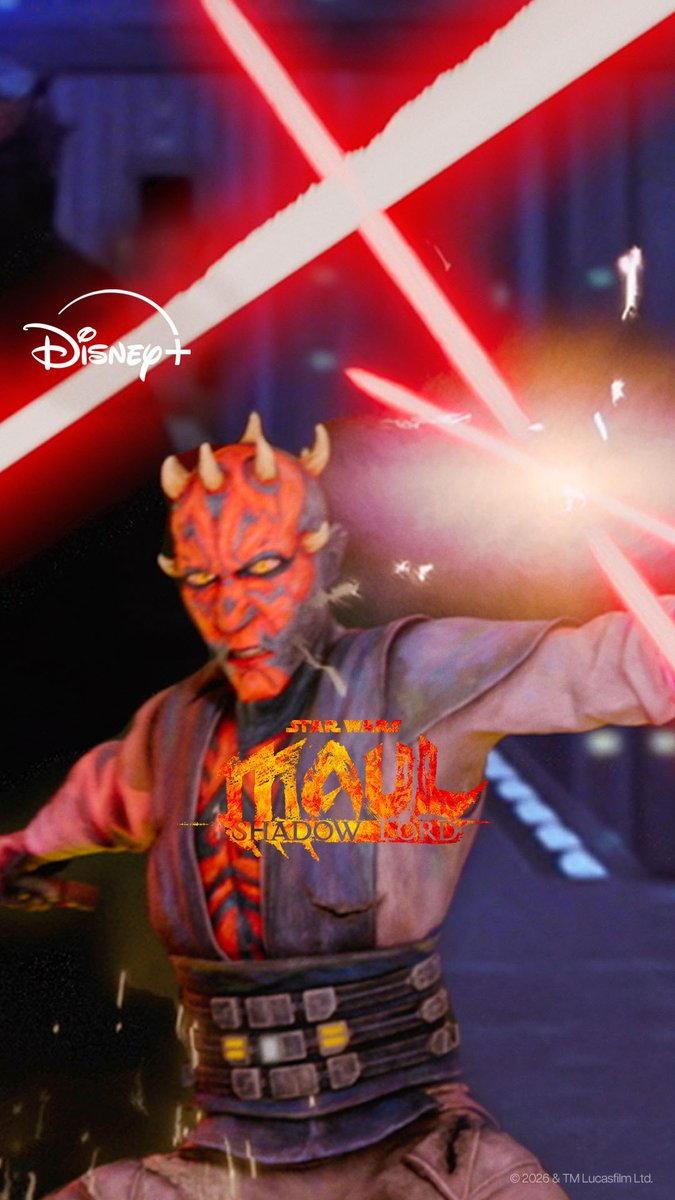 Maul Returns. The all-new series Star Wars: Maul - Shadow Lord streams April 6 only on Disney+.