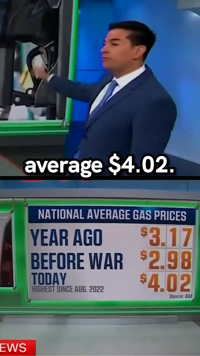 $4 gas brought to you by Donald Trump, JD Vance, and their America Last coalition.