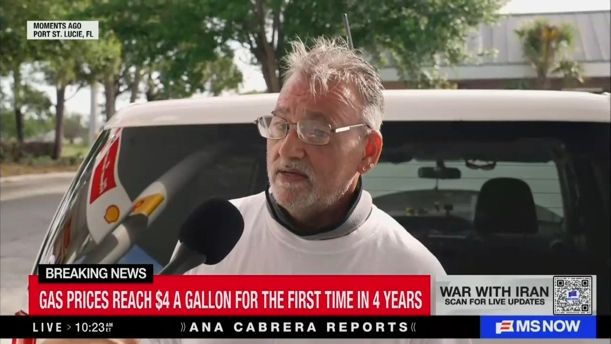 Florida resident: I struggle every day. And I'm taking care of my mom who's being denied simple things like breathing meds. I don't eat this week because I have to take mom to the doctor tomorrow. Q: If you could pick one word to describe the economy, what would it be? Florida resident: Desolate.