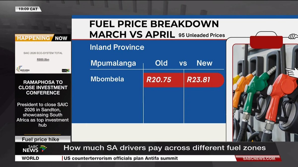 EXPLAINER | Despite a last-minute R3.00 per litre temporary fuel levy cut by the National Treasury, South Africans will face a steep fuel price increase from midnight. Here is how much motorists will pay in different parts of the country.