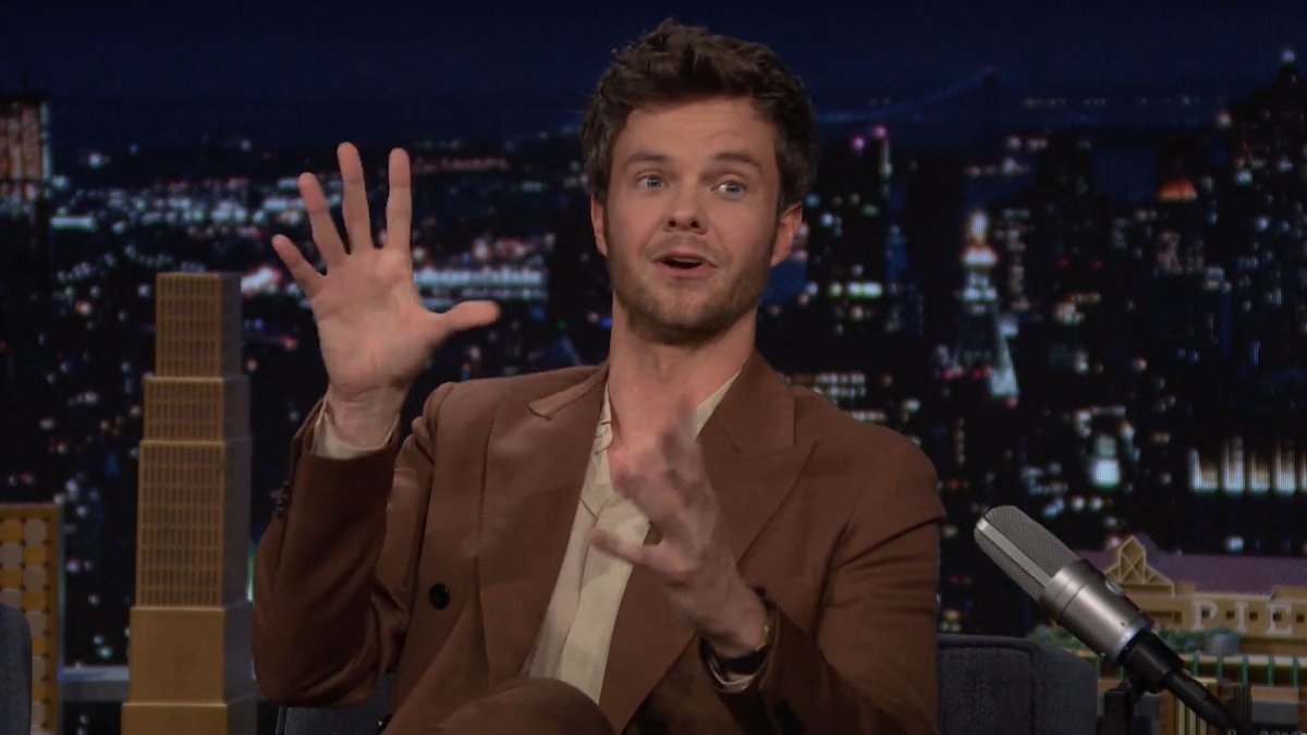 Jack Quaid does virtual photography for video games! #FallonTonight