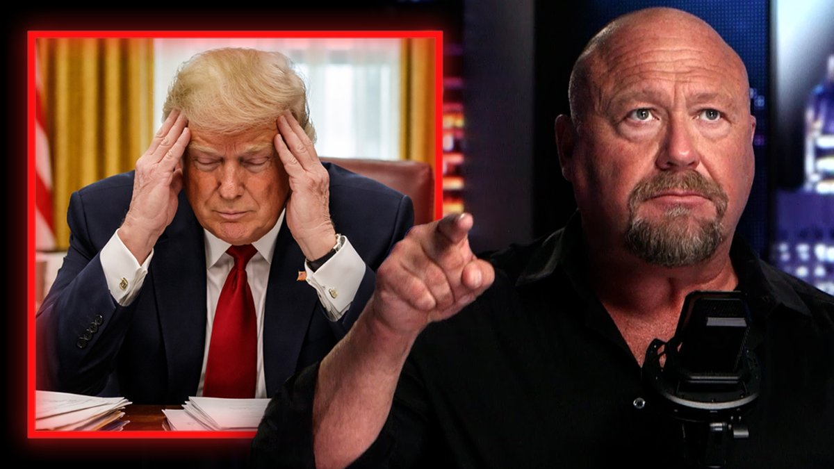 "Sadly, The Trump We All Knew & Loved No Longer Exists..." Alex Jones, In A Heartfelt Message, Talks About The Way Forward Now That It's Extremely Clear That President Trump Has A Serious Cognitive Problem Or Has Been Seriously Compromised 🔴WATCH/SHARE THE LIVE ALEX JONES SHOW NOW: