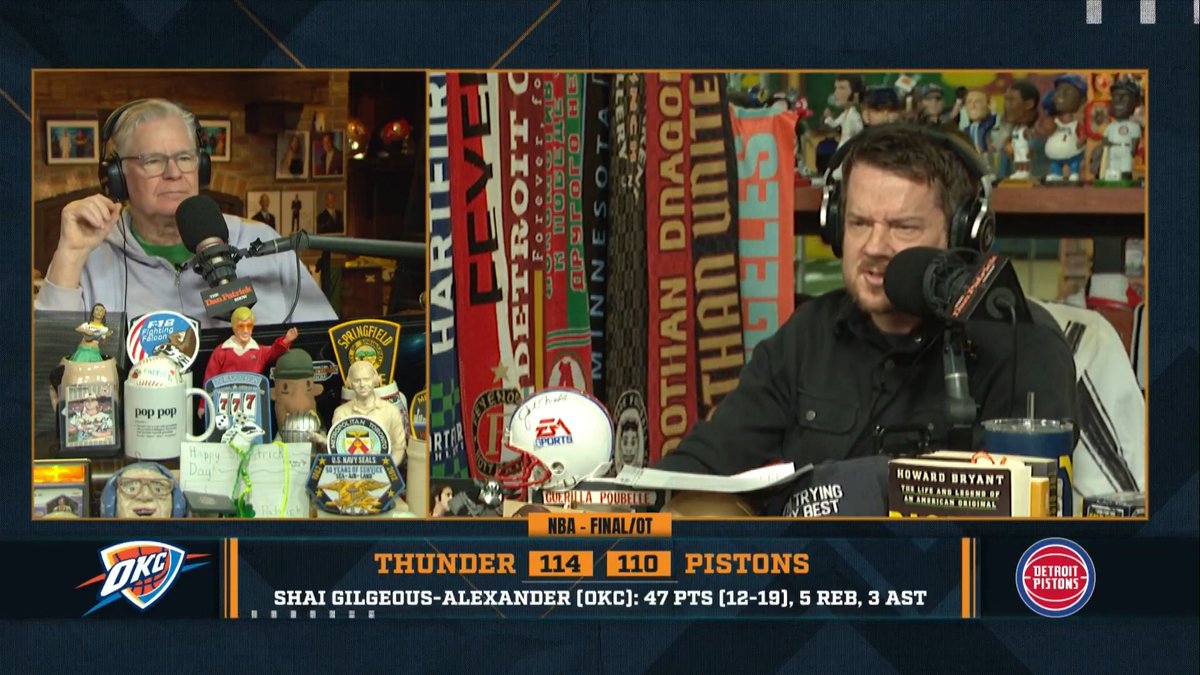 "This is up to the NBA and the officials to, maybe, re-learn what you're going to call and not call." – DP on the SGA foul-baiting discussion.