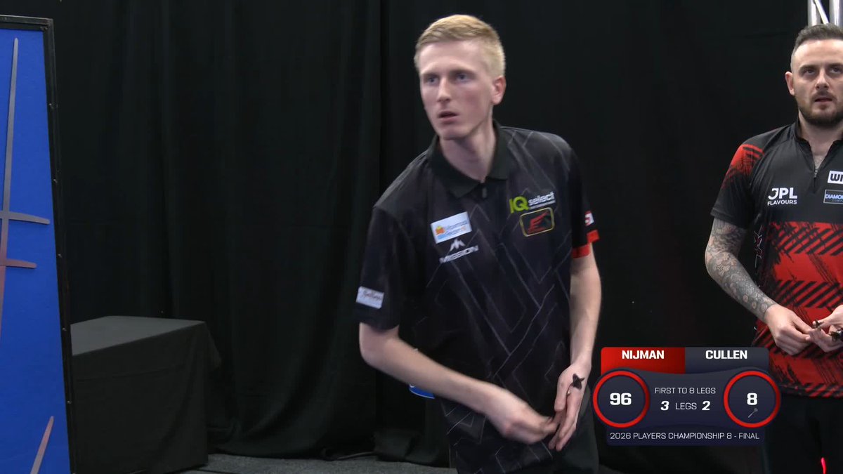 HALFWAY TO VICTORY! Wessel Nijman finds the first break of throw in the contest, which puts him 4-2 ahead in a race to eight against Joe Cullen! 📺 #PC8