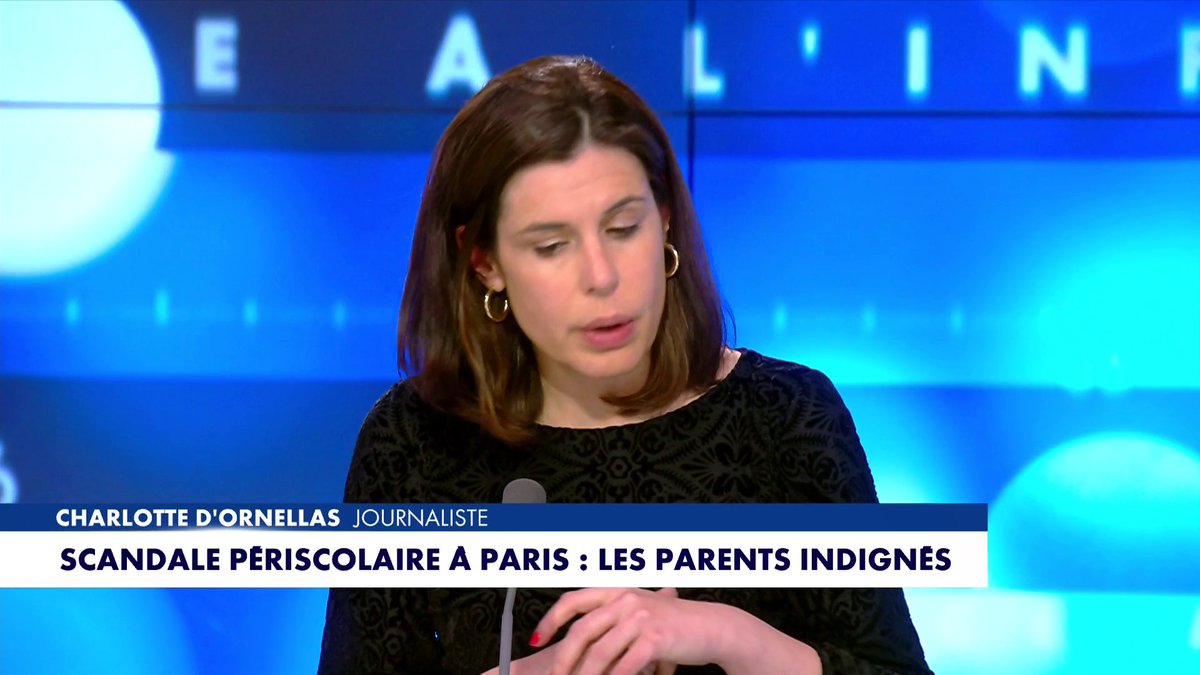 Périscolaire à Paris : «Tout le monde se renvoie la balle et personne n’assume», dénonce Charlotte d'Ornellas dans #Facealinfo Toute l'info est à retrouver sur