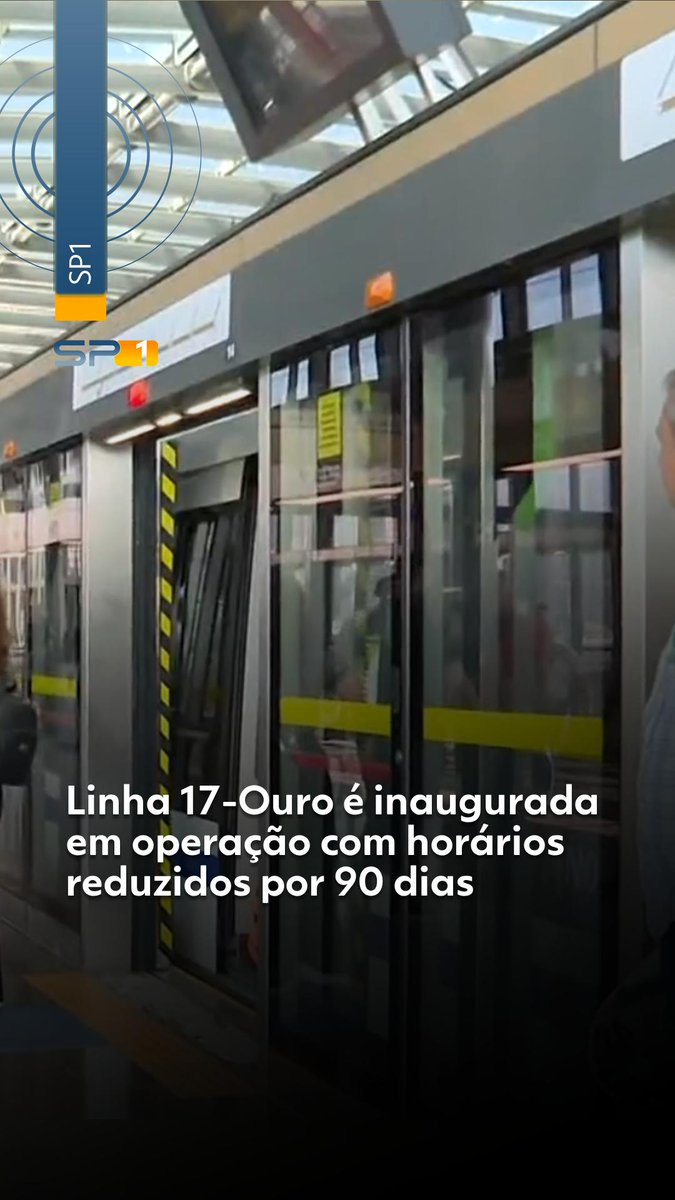 Linha 17-Ouro é inaugurada; governo de SP anuncia expansão do monotrilho até Paraisópolis #g1
