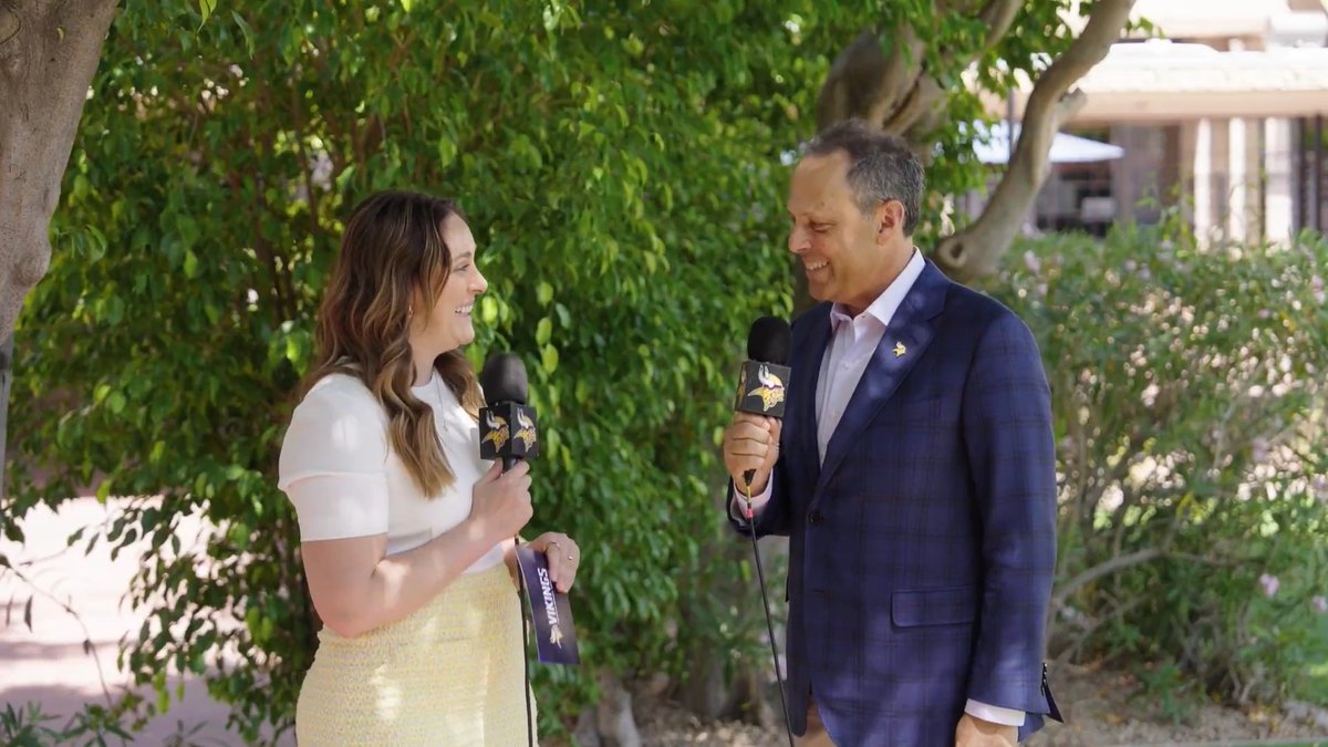"Minnesota knows how to put on big events. @USBankStadium, the premier stadium in the world." - #Vikings Owner/President Mark Wilf on the team's 2028 NFL Draft bid 📺: