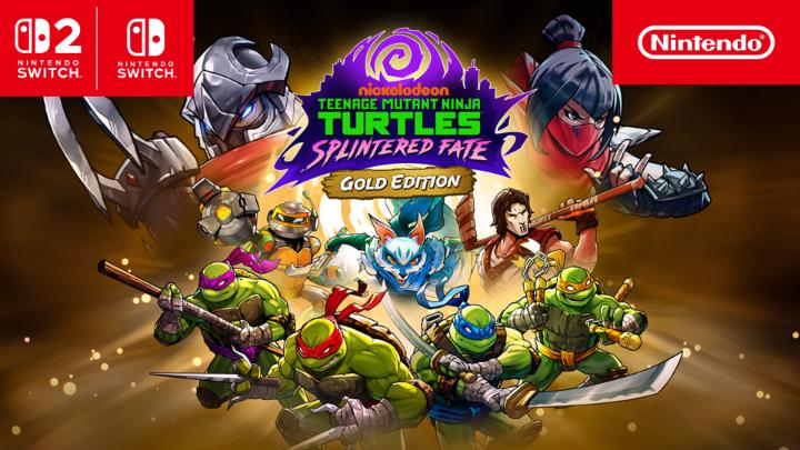 Assemble the crew—the Turtles plus all Character DLCs are here to restore peace to the city! 🐢 Jump into Teenage Mutant Ninja Turtles: Splintered Fate - Gold Edition now on Nintendo Switch 2 and Nintendo Switch: