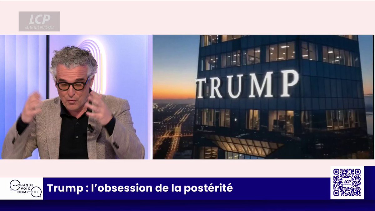 Obsédé par sa postérité, Donald Trump lance une bibliothèque à son nom. Olivier Ravanello décrypte ce culte personnel et l'extension de la marque "Trump". Une mise en scène du pouvoir, loin de la tradition américaine du recul avant l’hommage. #ChaqueVoix