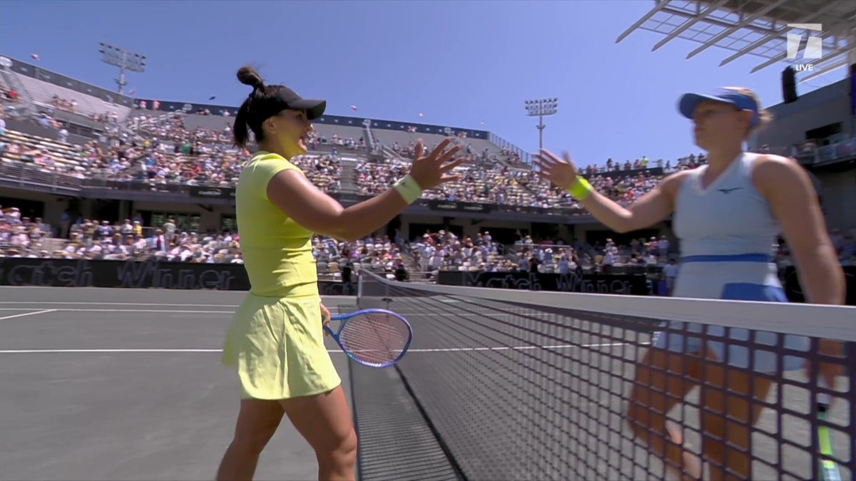 Andreescu d. Galfi 1-6 6-4 6-1 in Charleston Bianca gets her 1st tour level win in 8 months She hasn’t been afraid to play ITFs &amp; lower level events to find her rhythm Great to see her back with a win Hoping to see Bibi thriving again in 2026 🇨🇦❤️