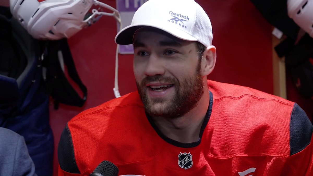 "It's been more than a dream come true ... Just take a lot of pride in playing every game in this sweater, let alone 900." Before suiting up in his 900th game tonight, Tom Wilson joins Mike Vogel to chat about his career journey with Washington. #CapsFlyers | MedStar Health