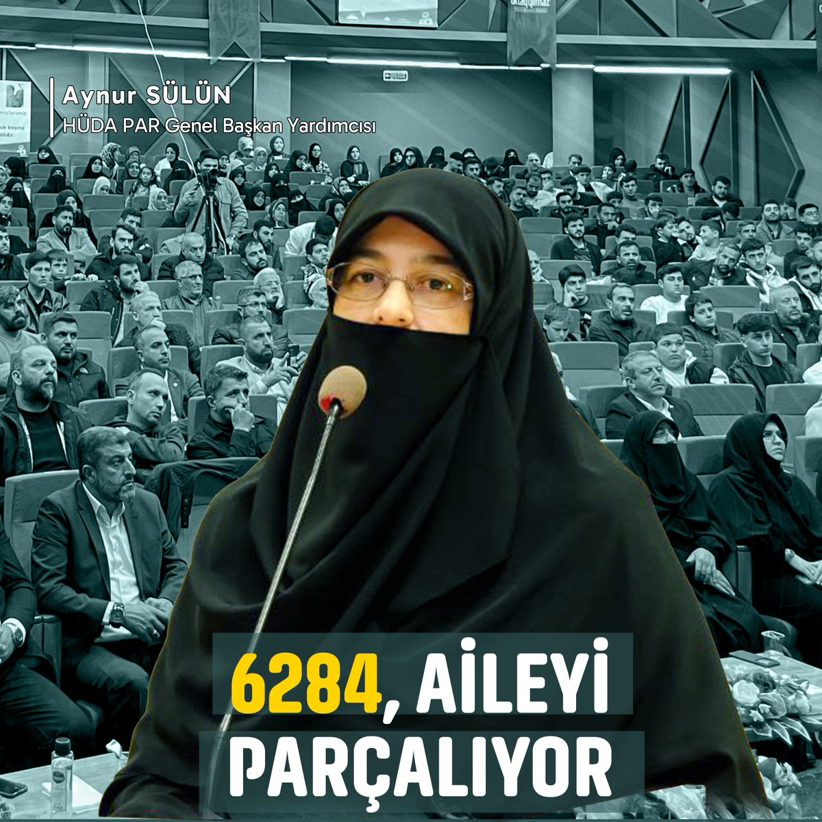 Rabbimiz ailevi sorunlarda aile hakemliğine başvurulmasını tavsiye ederken, 6284 sayılı kanun bu yöntemi reddetmektedir. 6284 sayılı kanunun uygulamasına göre Hz. Yusuf (a.s.) suçludur. Oysa kadının veya erkeğin beyanı değil, adalet esas alınmalıdır.