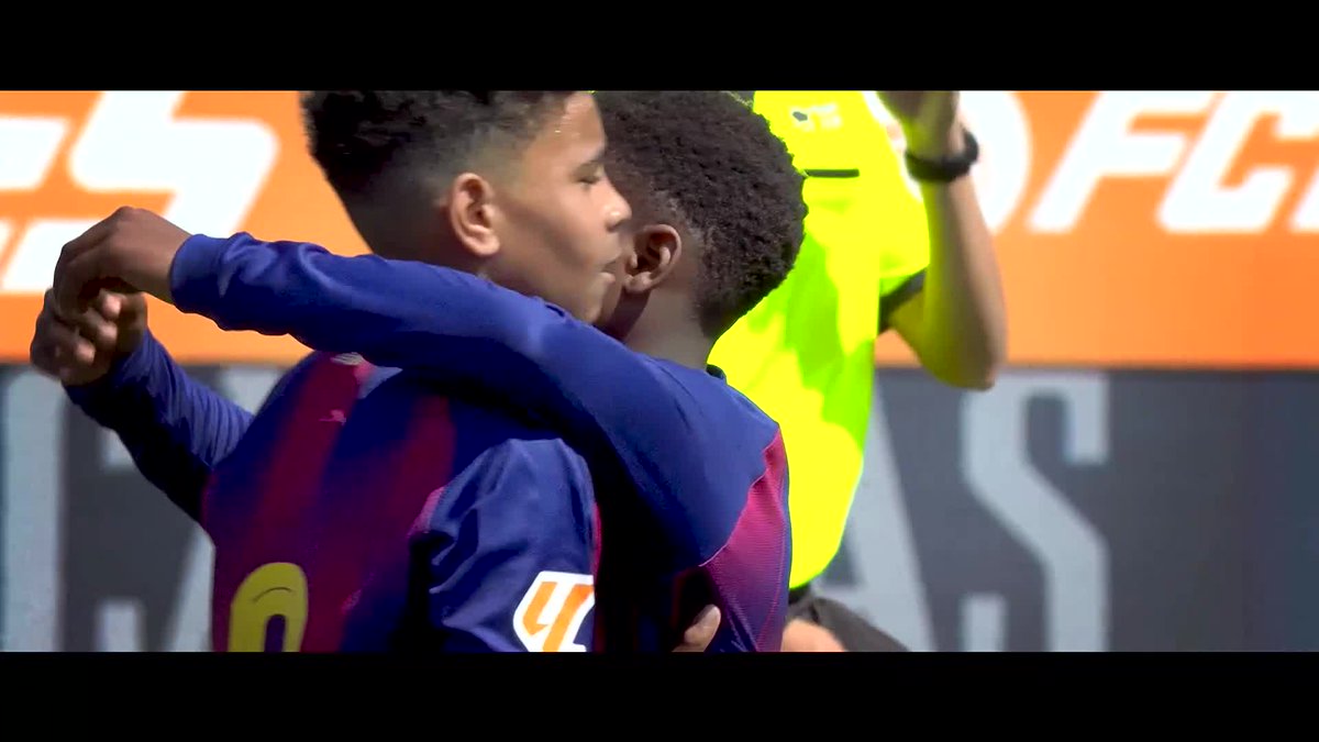 ⚽🔝 Gaudeix dels gols que va marcar el Barça Sub-12 durant la seva participació en el Mundial LaLiga Futures! #FCBMasia 💙❤