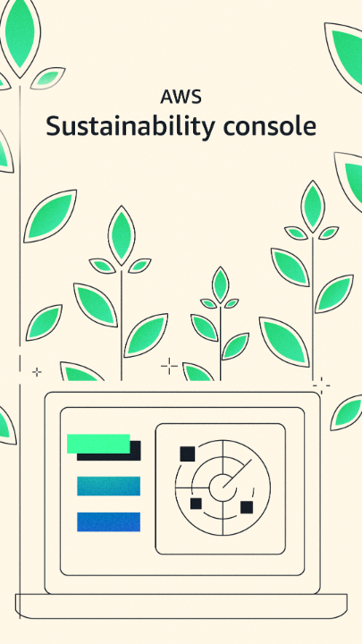 Meet the new AWS Sustainability console, a dedicated service built for your environmental data. Independent access controls, improved visualizations, API access, SDK support and deeper visibility across your AWS footprint. Your environmental data, on your terms.