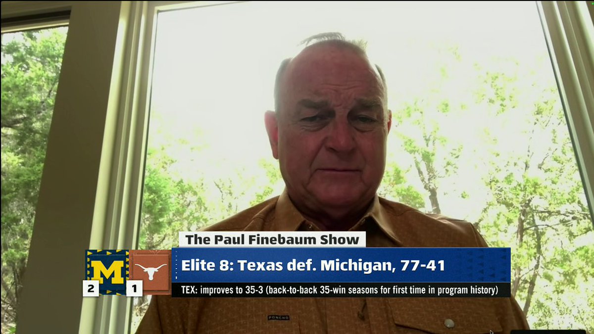 "I've had a lot of great teams; this team is right there at the very top." Vic Schaefer tells Paul Finebaum about how special this Texas Women's Basketball team is 🤘