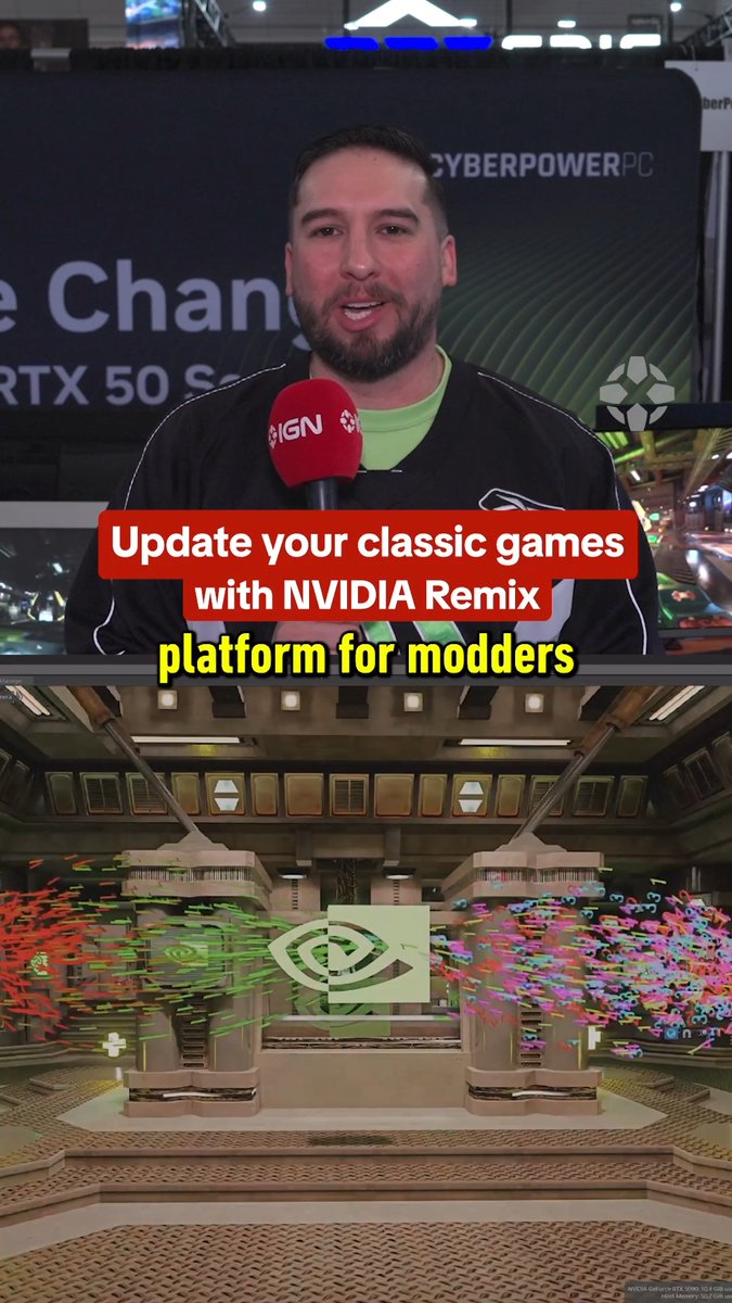 See how NVIDIA RTX Remix is putting a new spin on retro games. Presented by @NVIDIA