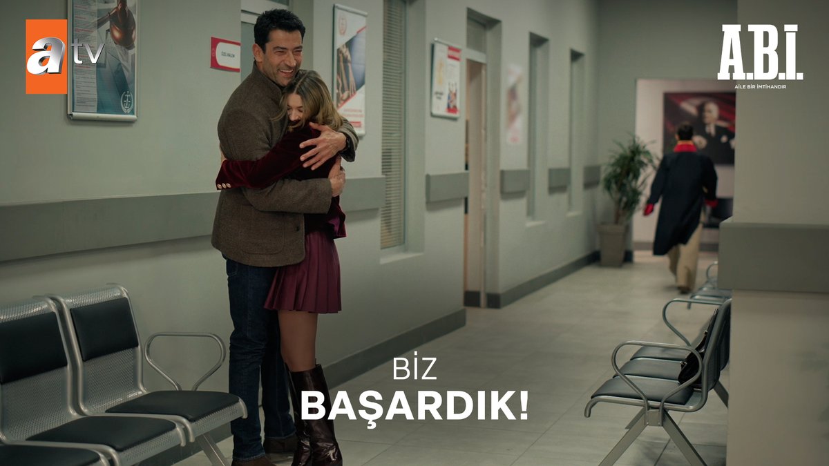 Doğan ve Çağla’nın sevinci! #AbiDizisi atv