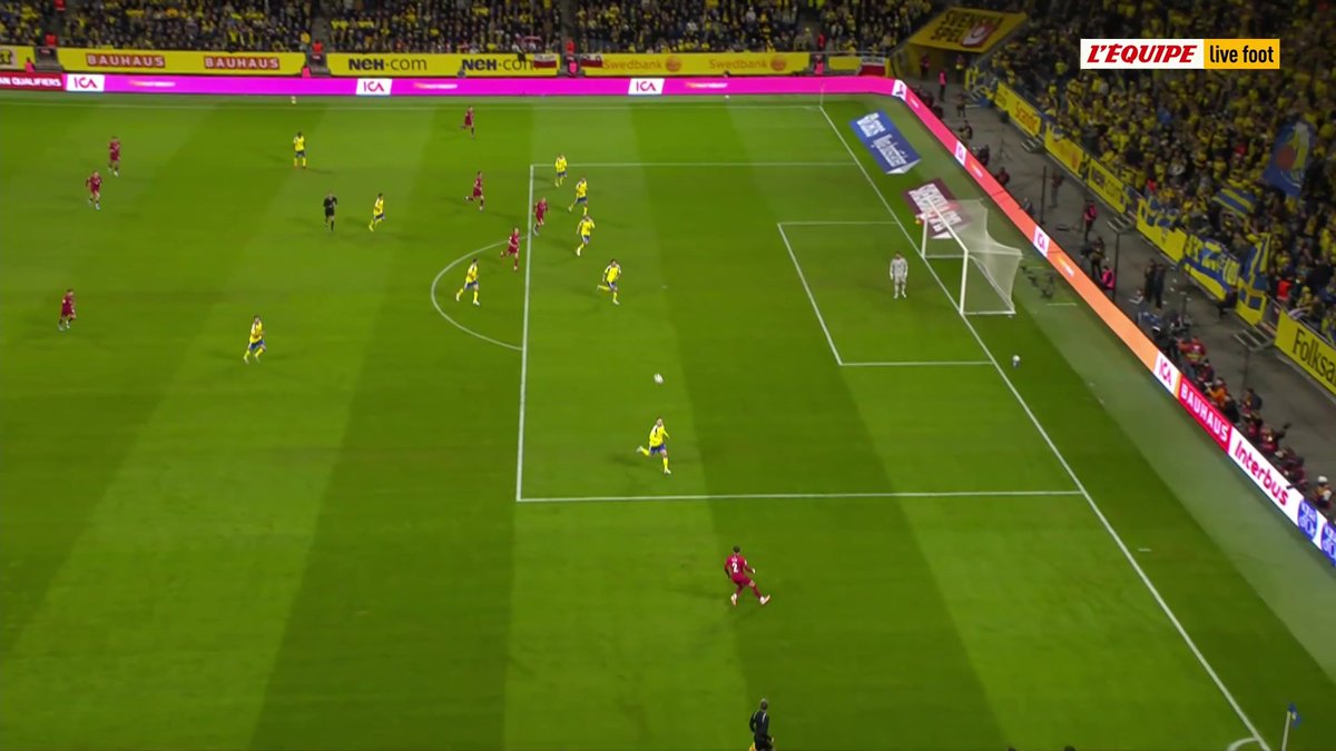 🇸🇪-🇵🇱 La Pologne revient à hauteur grâce à Karol Świderski Le direct sur L'Équipe live foot > #lequipeFOOT