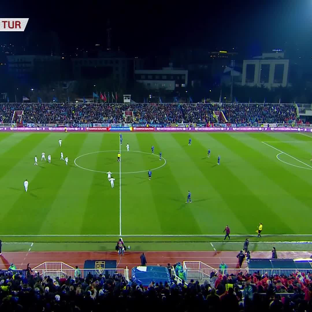 1:0 für die Türkei! 🇽🇰🇹🇷 #DAZNmoment Die Konferenz mit allen Entscheidungen - jetzt live auf DAZN #EuropeanQualifiers