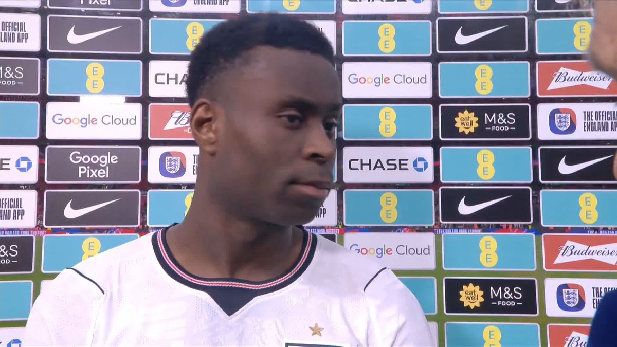 "DISAPPOINTING" 😞 "It's important that we stick together" Marc Guehi gives his immediate reaction after England's 1-0 defeat to Japan at Wembley 🏴󠁧󠁢󠁥󠁮󠁧󠁿 #ITVFootball | England | Marc Guehi | Gabriel Clarke