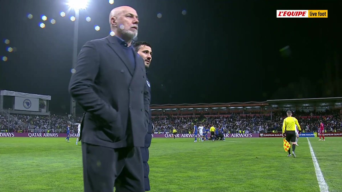 🇧🇦-🇮🇹 L'Italie devra jouer sa place au Mondial dans une séance de tirs au but irrespirable ! Le direct sur L'Équipe live foot > #lequipeFOOT