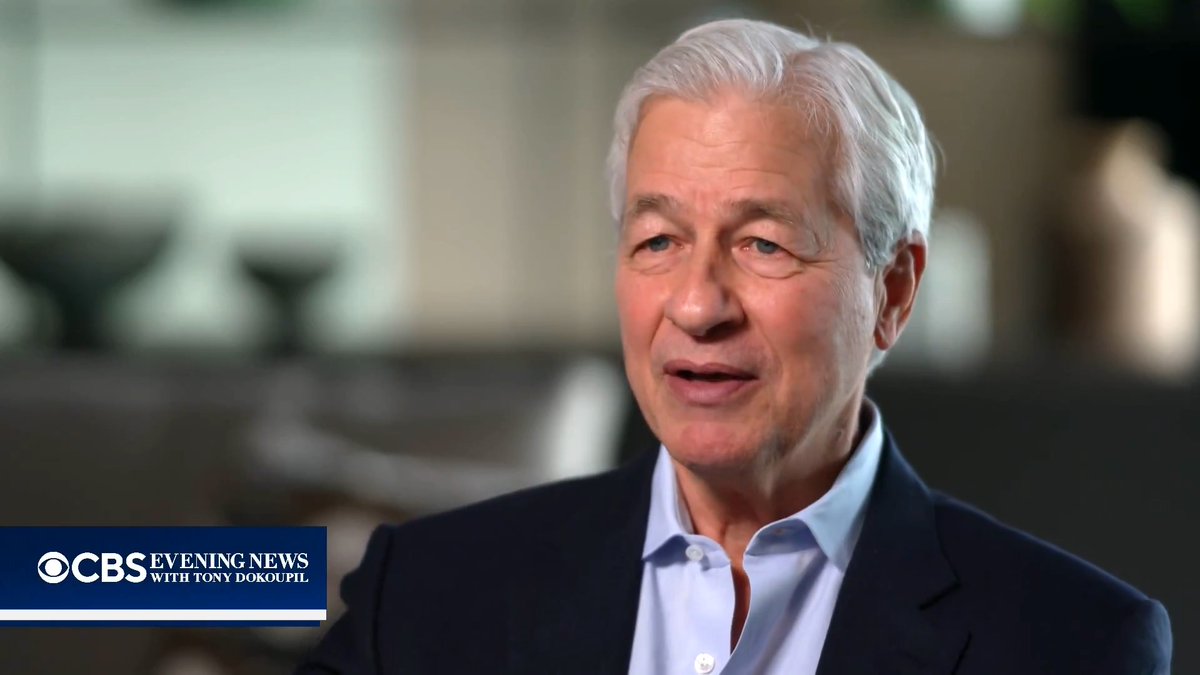 JPMorgan Chase CEO Jamie Dimon reveals to Tony Dokoupil that his bank is considering taking positions in prediction markets. "It's possible one day we'll do something like that," Dimon says. "We're not gonna be in sports. We're not gonna be in politics. There's a bunch of stuff we won't do. And obviously, we have strict rules around insider information."