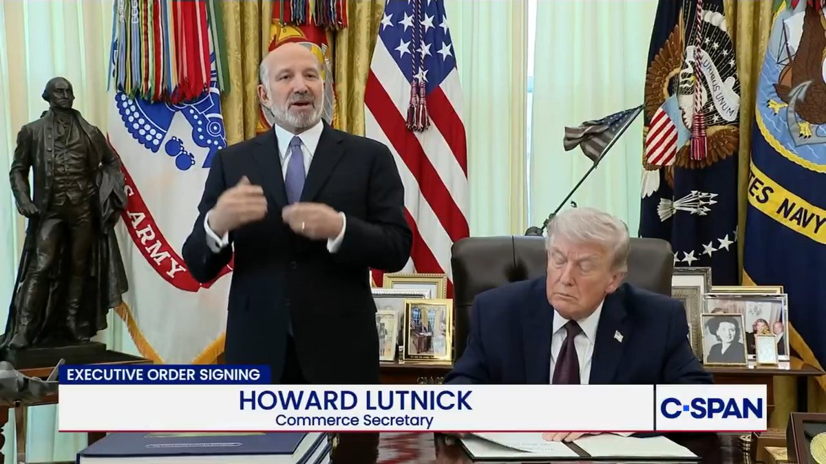 Commerce Secy. Howard Lutnick on Trump executive order cracking down on mail-in ballots: "He's going to make sure that mail-in ballots are safe, secure, and accurate…You'll be able to know exactly, correctly, that citizens voted."